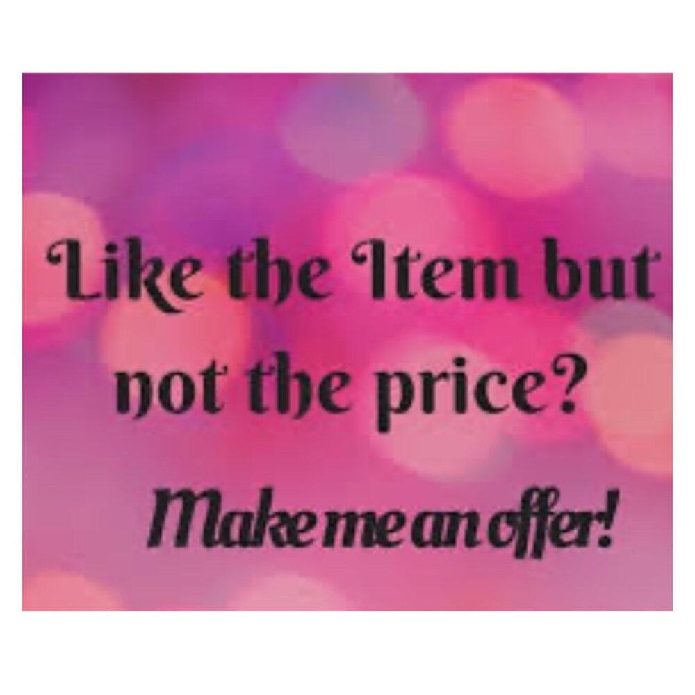 PINK: I LOVE OFFERS 🥰 Don’t be shy!